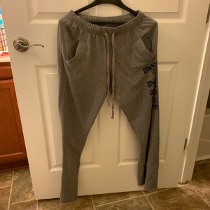 Pink Victoria’s Secret sweat pants